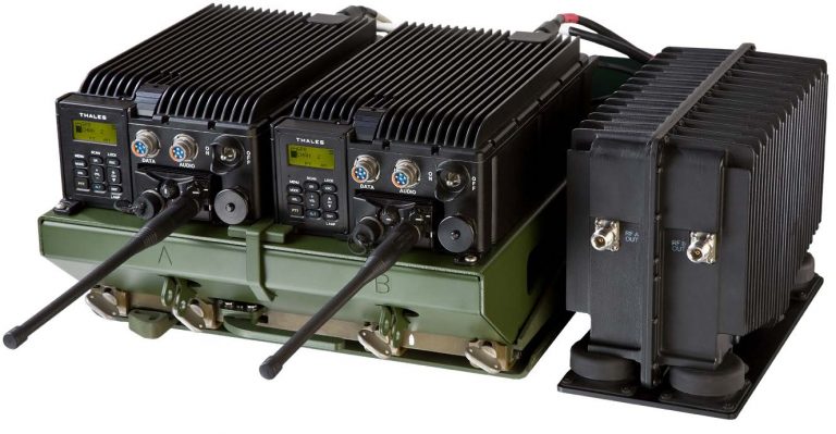 AN/VRC-111 50 Watt Vehicle Adapter Amplifier | Thales Defense ...