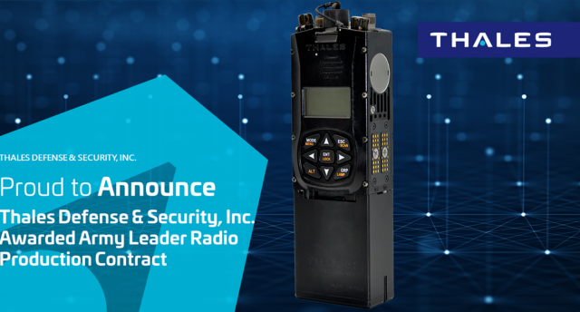 TDSI Awarded Army Leader Radio Production Contract