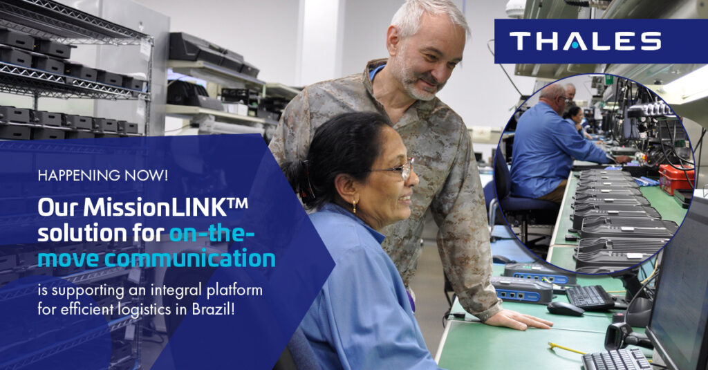 Thales Mission Link Logistics Integration In Brazil