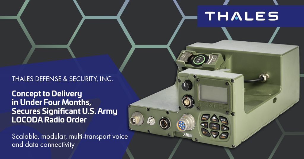 US Army Thales LOCODA Order