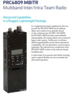Thales PRC6809 MNBITR Info Sheet